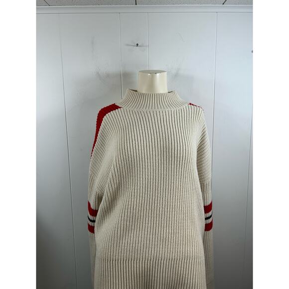 Sanctuary Speedway Sweater in Moonstone Party Red Size Large. NWOT - Picture 5 of 9